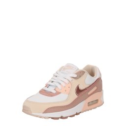 Nike Sportswear Sneaker low 'Air Max 90' culoarea pielii / corai / roz pudră / alb
