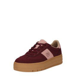 bugatti Sneaker low roz / roşu închis