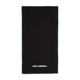 Karl Lagerfeld Fular negru / alb