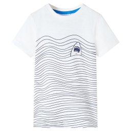 Tricou pentru copii, ecru, 128 GartenMobel Dekor