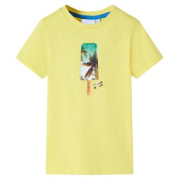 Tricou pentru copii, galben, 116 GartenMobel Dekor