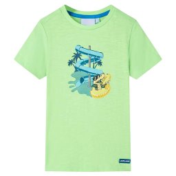 Tricou pentru copii, verde neon, 116 GartenMobel Dekor