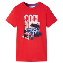 Tricou pentru copii, rosu, 140 GartenMobel Dekor