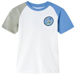 Tricou pentru copii, ecru, 104 GartenMobel Dekor