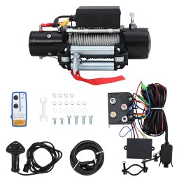 Troliu electric, 12 V, 5909 kg GartenMobel Dekor