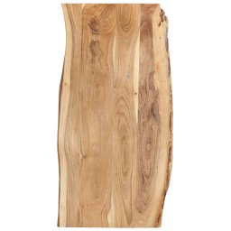 Blat de masa, 118x(50-60)x2,5 cm, lemn masiv de acacia GartenMobel Dekor