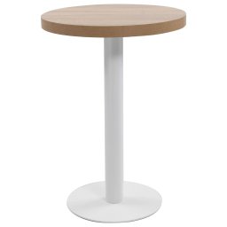 Masa de bistro, maro deschis, 60 cm, MDF GartenMobel Dekor