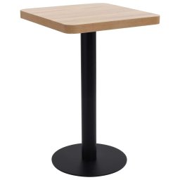 Masa de bistro, maro deschis, 50 x 50 cm, MDF GartenMobel Dekor