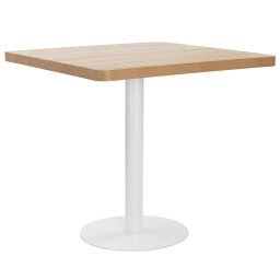 Masa de bistro, maro deschis, 80 x 80 cm, MDF GartenMobel Dekor