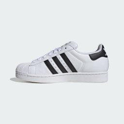 ADIDAS ORIGINALS Sneaker low 'SUPERSTAR II' negru / alb