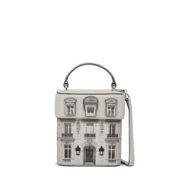 Karl Lagerfeld Poșete 'Essentials Maison' bej / gri deschis / negru