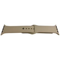 Curea Cauciuc pentru Apple Watch Crem 38mm