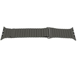 Curea Magnetica cu nervuri pentru Apple Watch Gri 42mm