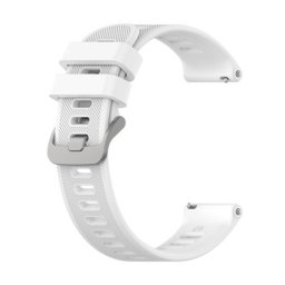 Curea Silicon Garmin Forerunner 158 55 (alba) 20mm