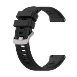 Curea Silicon Garmin Forerunner 158 55 (neagra) 20mm