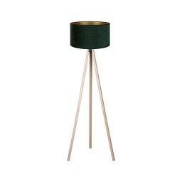 Lampadar VELVET 1xE27/60W/230V bej/verde BRILAGI