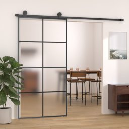 Usa glisanta cu set feronerie 102,5x205 cm sticla ESG/aluminiu GartenMobel Dekor