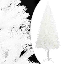 Pom de Craciun artificial, ace cu aspect natural, alb, 120 cm GartenMobel Dekor