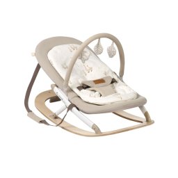 Balansoar Jane Kalm Pliabil cu bara de jucarii si spatar reglabil Desert