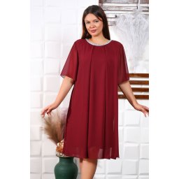 Rochie de voal Karola Marsala