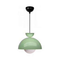 Lustră SALVA cu cablu 1xE27/15W/230V, verde
