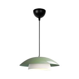 Lustră cu cablu MOONLIGH 1xE27/40W/230V verde