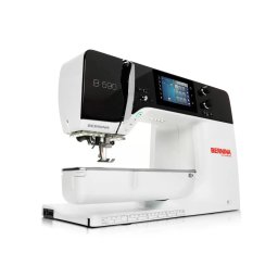 Masina de Cusut si Quilting Bernina 590 Computerizata 1774 Cusaturi Alb/Negru