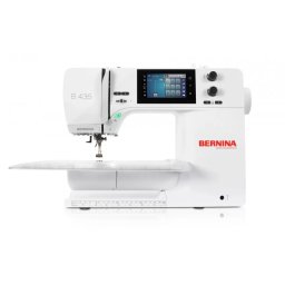 Masina de Cusut si Quilting Bernina 435 Computerizata 650 Cusaturi 9 Butoniere USB 900 Imp/Min Alb