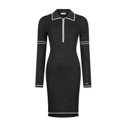 Liu Jo Rochie tricotat negru / alb