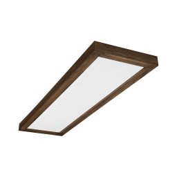 Brilagi - Corp de iluminat LED pentru baie WOODY FRAME LED/40W/230V 120x30 IP44, finisaj stejar/nuc