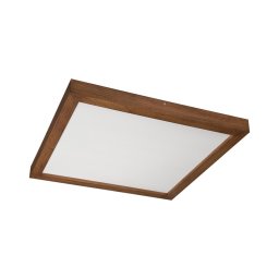 Brilagi - Corp de iluminat LED pentru baie WOODY FRAME LED/50W/230V 60x60 IP44 stejar-cireș