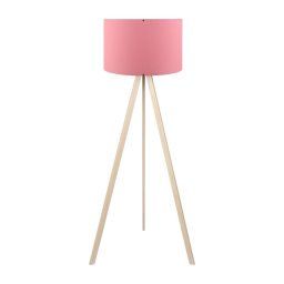 Lampadar AYD 1xE27/40W/230V roz/bej