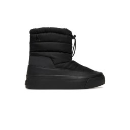 CALVIN KLEIN Ghete Vulc Flatf Snowboot Nylon Mix YW0YW01977 0GJ triple black