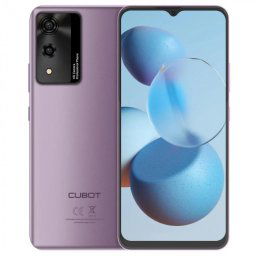 CUBOT A10, 4G, 6.56" HD+, 4GB RAM + 8GB extins, 128GB, Android 14 Purple / 12GB (4GB+ 8GB) / 128 GB