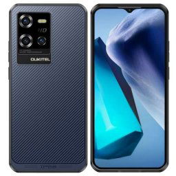 Oukitel WP50, 5G, 6.60" HD+, 12GB RAM (4GB + 8GB extensibili), 256GB ROM, Android 14, MTK Dimensity 6100+, NFC, Face Unlock, Amprenta, 48MP, 6500mAh, Dual SIM Blue / 4 GB / 256 GB