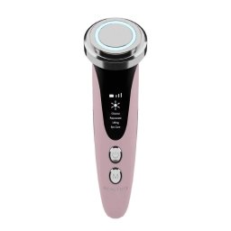 Aparat de mezoterapie non-invaziv Beautifly B-Glossy Blush, Stimularea metabolismului celular, Fototerapie si terapie ionica, Reduce ridurile și semnele de acnee, Roz