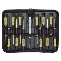 Trusa surubelnite de precizie, Proxxon, 13 piese