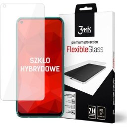 Folie protectie ecran 3mk FlexibleGlass pentru Huawei P40 Lite, Transparenta