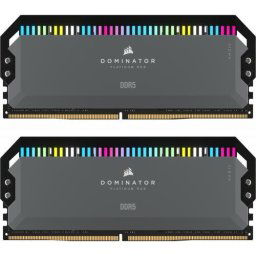 Memorie Kit Memorie Dominator Platinum RGB AMD EXPO 64GB DDR5-5600MHz CL40 Dual Channel Grey