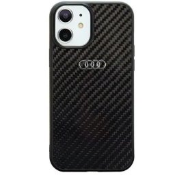 Husa Audi Carbon Fiber iPhone 11 / Xr 6.1" black/black hardcase AU-TPUPCIP11-R8/D2-BK