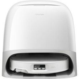 Aspirator Qrevo CurvX, 22000 Pa, Corp ultra-subtire de 7,98 cm, Sistem dual anti-incurcare Spalare si uscare cu apa calda, Alb
