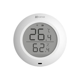 Senzor de temperatura si umiditate Smart Home EZVIZ cu afisaj 1.8 inch, ZigBee 2.4 GHz, CS-T51C