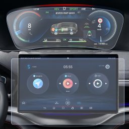 BYD Seal U DM-i 2025+ Set Folii de Protectie Ceasuri Digitale si Infotainment Display 15.6" inch - HD-Premium FoliaTa