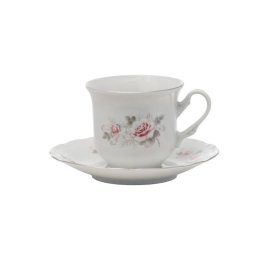 Serviciu cafea portelan 6 persoane 230 ml, Thun Constance decor floral - CSSCI-12
