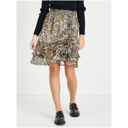Fustă de damă Guess Leopard