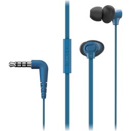 Casti Panasonic RP-TCM130E,Cu Fir, In-Ear, Microfon, Albastru