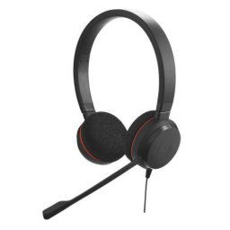 Casti cu microfon Jabra EVOLVE 20 Stereo Microsoft, USB-C, Negru