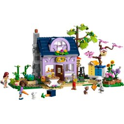 Jucarie LEGO FRIENDS, Casa apicultorilor si gradina cu flori