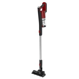 Aspirator vertical Heinner Red Twilight HSVC-M21.6RD, 150 w, acumulator li 21.6v, filtrare ciclonica, dubla utilizare: de mana sau vertical, 2 viteze, capacitate: 0.5l, autonomie max 30 min, accesoriu montare perete, rosu
