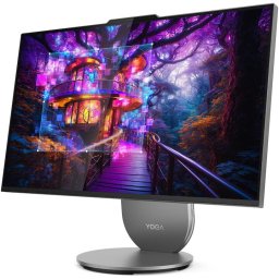 Sistem All-in-One Lenovo Yoga AIO 27IAH10, 27", 2560x1440 QHD, IPS, TOUCH, Intel® Core™ Ultra 5 125H, 16GB LPDDR5x, 512GB SSD, Intel® Arc™ Graphics, Windows 11 Home